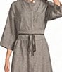 Bryn Walker Cross-Dyed Linen Wrap Belt - Image 1