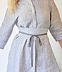 Bryn Walker Cross-Dyed Linen Wrap Belt - Image 5