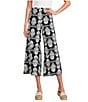 Bryn Walker Ella Tulum Print Wide Leg Crop Pants - Image 1
