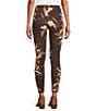 Bryn Walker Fiori Printed Coordinating Viscose Jersey Elastic Waist Legging, Color:Cream - Image 2