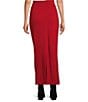 Bryn Walker French Terry Flat Front Midi Pencil Skirt, Color:Jester - Image 2
