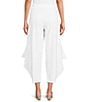 Bryn Walker Hamish Stretch Cotton Jersey Flat Waistband Drape Pants - Image 2