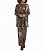 Bryn Walker Jersey Knit Abstract Print Pull-On Coordinating Pencil Skirt - Image 3