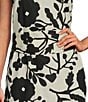 Bryn Walker Linen Blend Printed Tie Wrap Belt - Image 1