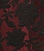 Bryn Walker Medina Wool-Blend Floral Wide Leg Pull-On Lantern Coordinating Pants - Image 4