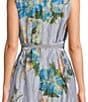 Bryn Walker Memory Crunch Taffeta Printed Wrap Belt, Color:Lilla - Image 2