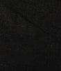Color:Black - Image 4 - Mia Linen V-Neck 3/4 Sleeve Asymmetric Hem Faux Wrap Top