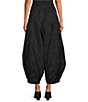Bryn Walker Olin Memory Crunch Jacquard Wide Leg Lantern Pull-On Pants - Image 2