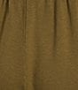 Bryn Walker Olivier French Terry Bamboo Pull-On Lantern Crop Pant - Image 4