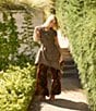 Bryn Walker Osca Velvet Wide-Leg Pull-On Pant - Image 4