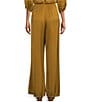 Bryn Walker Osca Woven Satin Wide-Leg Pull-On Coordinating Pants - Image 2
