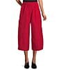 Bryn Walker Pasha Memory Crunch Elastic Waist Wide Leg Pants, Color:Holly - Image 1