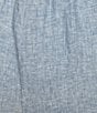 Bryn Walker Plus Oliver Cross-Dyed Linen Elastic Waist Lantern Pull-On Pants, Color:Rimini - Image 4