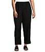 Bryn Walker Plus Size Anka Light Linen Straight Leg Pull-On Pants,Specials : American Fashion Style Bags On Sale Bryn Walker Plus Size Anka Light Linen Straight Leg Pull-On Pants,Specials : American Fashion Style Bags On Sale