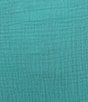 Color:Garda - Image 4 - Plus Size Campa Cotton Gauze Balloon Leg Coordinating Cropped Pants