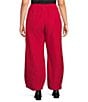 Bryn Walker Plus Size Medina Memory Crunch Elastic Wiast Lantern Tapered Pants, Color:Holly - Image 2