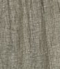 Bryn Walker Plus Size Oliver Cross-Dyed Linen Elastic Waist Lantern Pants - Image 4