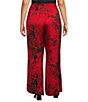 Bryn Walker Plus Size Osca Satin Woven Encanto Print Wide Leg Pull-On Coordinating Pants - Image 2