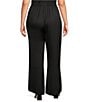 Bryn Walker Plus Size Osca Satin Woven Wide Leg Relaxed Pull-On Pants - Image 2