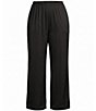 Bryn Walker Plus Size Osca Satin Woven Wide Leg Relaxed Pull-On Pants - Image 5