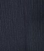Color:Indaco - Image 4 - Plus Size Wilder Crinkle Viscose Round Neck 3/4 Dolman Sleeve Tunic