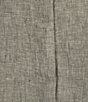 Bryn Walker Plus Winona Cross-Dyed Linen Mandarin Collar Elbow Sleeve Button Front Tunic - Image 4