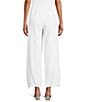 Bryn Walker Sasha Cotton Gauze Drawstring Pants, Color:White - Image 2