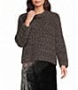 Bryn Walker Stowe Mock Neck Long Sleeve Boxy Sweater - Image 1