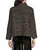 Bryn Walker Stowe Mock Neck Long Sleeve Boxy Sweater - Image 2
