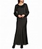 Bryn Walker Viscose Satin A-Line Bias Pull-On Long Skirt - Image 3