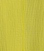 Color:Quince - Image 3 - Winn Cotton Gauze Scoop Neck Cap Sleeve Shift Dress