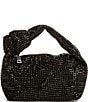 Btb Los Angeles Avery Mini Rhinestone Hobo Bag, Color:Black - Image 1