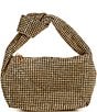 Btb Los Angeles Avery Mini Rhinestone Hobo Bag, Color:Amber - Image 1