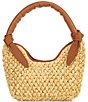 Btb Los Angeles Leilani Raffia Handle Hobo Bag - Image 1