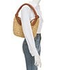 Btb Los Angeles Leilani Raffia Handle Hobo Bag - Image 4