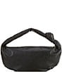 Btb Los Angeles Lucia Leather Hobo Bag, Color:Black - Image 2