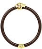 BuDhaGirl Fauna All Weather Bangle® Bracelet, Color:Chocolate/Panther - Image 1