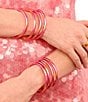 BuDhaGirl KOI All Weather Bangles® Bracelet Set, Color:Rose - Image 2