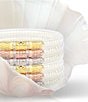 BuDhaGirl Three Queens Pearl All Weather Bangles® Bracelet Set, Color:White Pearl - Image 2