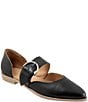 Bueno Brittany Leather Pointed Toe Mary Jane Flats - Image 1
