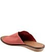 Color:Red - Image 3 - Dulla Leather Toe Loop Sandals