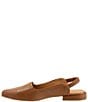 Color:Walnut - Image 4 - Indie Leather Slingback Flats
