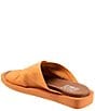 Color:Mandarin - Image 3 - Jerika Leather Toe Loop Thong Sandals