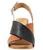 Color:Black Multi - Image 5 - Natasha Colorblock Leather Block Heel Sandals