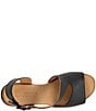 Color:Black - Image 6 - Nyomi Leather Block Heel Sandals