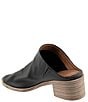 Bueno Ocean Leather Block Heel Slides - Image 3