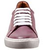 Color:Mauve - Image 5 - Reece Leather Lace-Up Sneakers