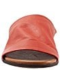 Color:Terracotta - Image 5 - Turner Leather Slides