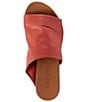 Color:Terracotta - Image 6 - Turner Leather Slides