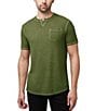 Color:Army Green - Image 1 - Kadya Waffle Knit Short Sleeve T-Shirt